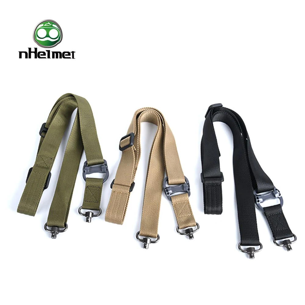 Nhelmet Airsoft Multi-Mission QD 1 or 2 Point Sling Nylon with Metal Buckle Tactical Rifle Gun Strap Hunting Gun Accessories
Nhelmet Airsoft Multi-Mission QD 1 or 2 Point Sling Nylon with Metal Buckle Tactical Rifle Gun Strap Hunting Gun Accessories