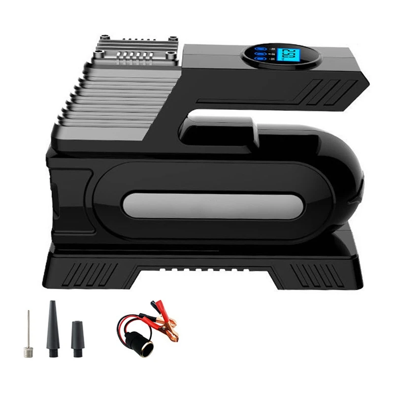 12V High-Power Car Double-Cylinder Inflator Pump Air Compressor LED Inflator Portable for Car Motorcycle Tire Pump
12V High-Power Car Double-Cylinder Inflator Pump Air Compressor LED Inflator Portable for Car Motorcycle Tire Pump