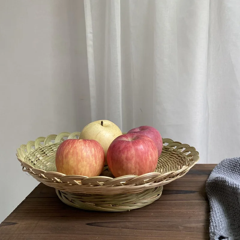 Handmade Bamboo Products Bamboo Sieve Bamboo Basket Storage Basket Fruit Basket Dessert Tray
Handmade Bamboo Products Bamboo Sieve Bamboo Basket Storage Basket Fruit Basket Dessert Tray