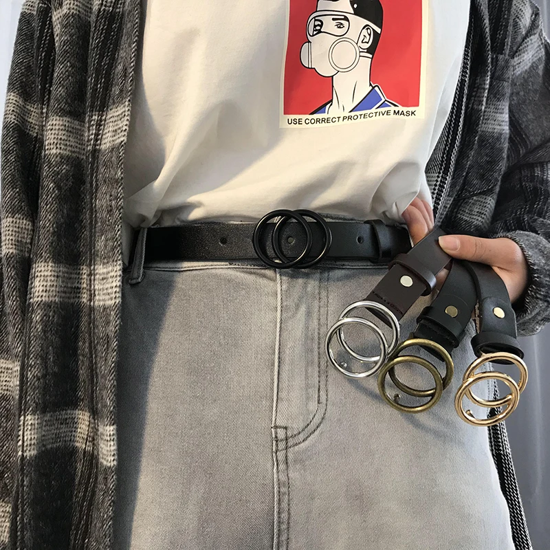 Women Belts Luxury Designer Brand Wide Fashion Classic PU Leather Waist Belt Double Black Round Ring Buckle Adjustable Strap
Women Belts Luxury Designer Brand Wide Fashion Classic PU Leather Waist Belt Double Black Round Ring Buckle Adjustable Strap