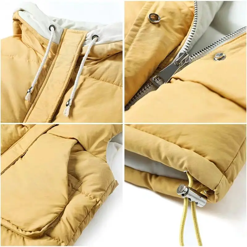 Autumn 2020 Fashion Thickening Outerwear Hooded Patterns Casual Cotton Women Vest Warm Jacket Motorcycle Vest Sleeveless Parkas
Autumn 2020 Fashion Thickening Outerwear Hooded Patterns Casual Cotton Women Vest Warm Jacket Motorcycle Vest Sleeveless Parkas