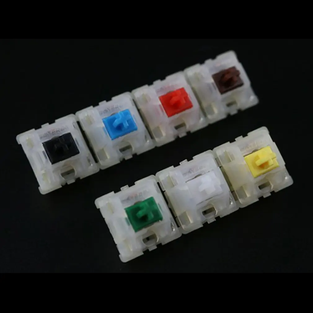 Mechanical Keyboard Switch Tactile Switches Cap Patch Yellow Switch RGB Linear Switch For DIY Mechanical Keyboard
Mechanical Keyboard Switch Tactile Switches Cap Patch Yellow Switch RGB Linear Switch For DIY Mechanical Keyboard