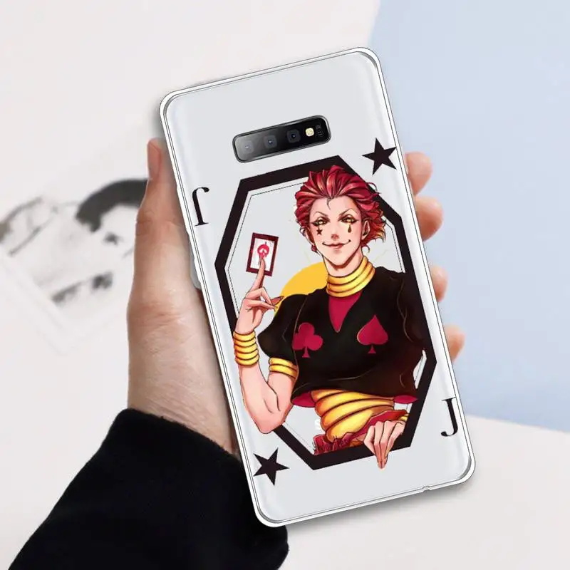Hisoka Anime Hunter X hunter anime Phone Case Transparent For Samsung Galaxy A 71 21s S note 8 9 10 plus 20 ultra
Hisoka Anime Hunter X hunter anime Phone Case Transparent For Samsung Galaxy A 71 21s S note 8 9 10 plus 20 ultra