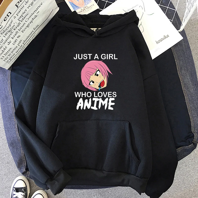 Tracksuit Just a girl who loves hoodie Vintage Cotton Long Sleeve Anime Sweatshirt O Neck Tops Spring Korean Fashion Clothing
Tracksuit Just a girl who loves hoodie Vintage Cotton Long Sleeve Anime Sweatshirt O Neck Tops Spring Korean Fashion Clothing