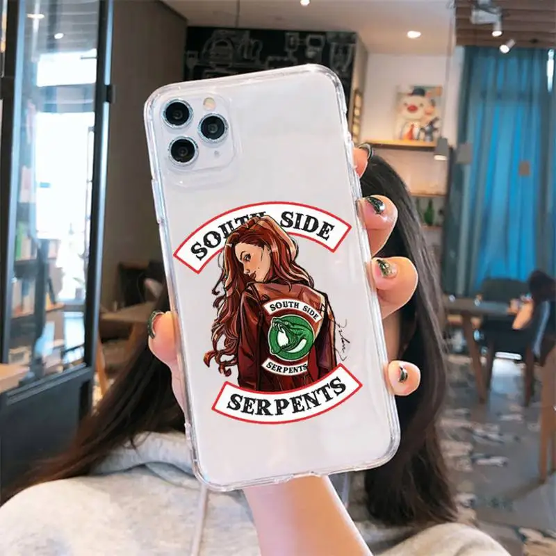 Riverdale America TV series Phone Case Transparent for iPhone 6 7 8 11 12 s mini pro X XS XR MAX Plus
Riverdale America TV series Phone Case Transparent for iPhone 6 7 8 11 12 s mini pro X XS XR MAX Plus