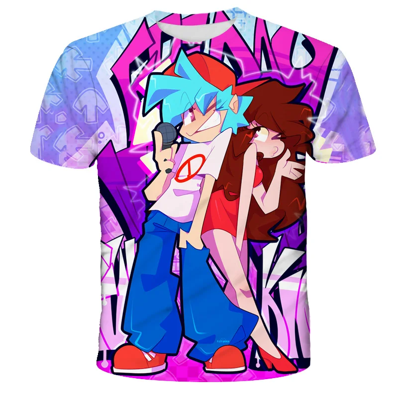 Friday Night Funkin Printing T-shirt Children Casual Tshirt Toddle Baby Shirt Boys Girl Round Collar Short Sleeve 3-14 Years Tee
Friday Night Funkin Printing T-shirt Children Casual Tshirt Toddle Baby Shirt Boys Girl Round Collar Short Sleeve 3-14 Years Tee