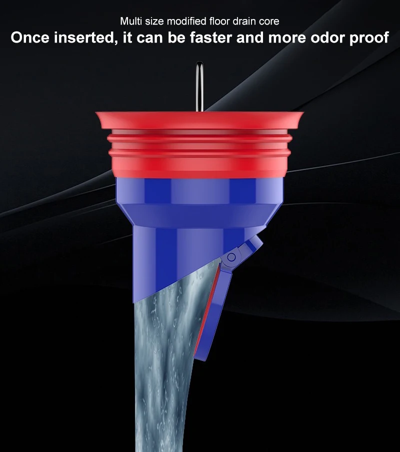Silicone Seal Anti Odor Floor Drain Core Sewer General Plastic Aging And Stamping Bathroom | Обустройство дома