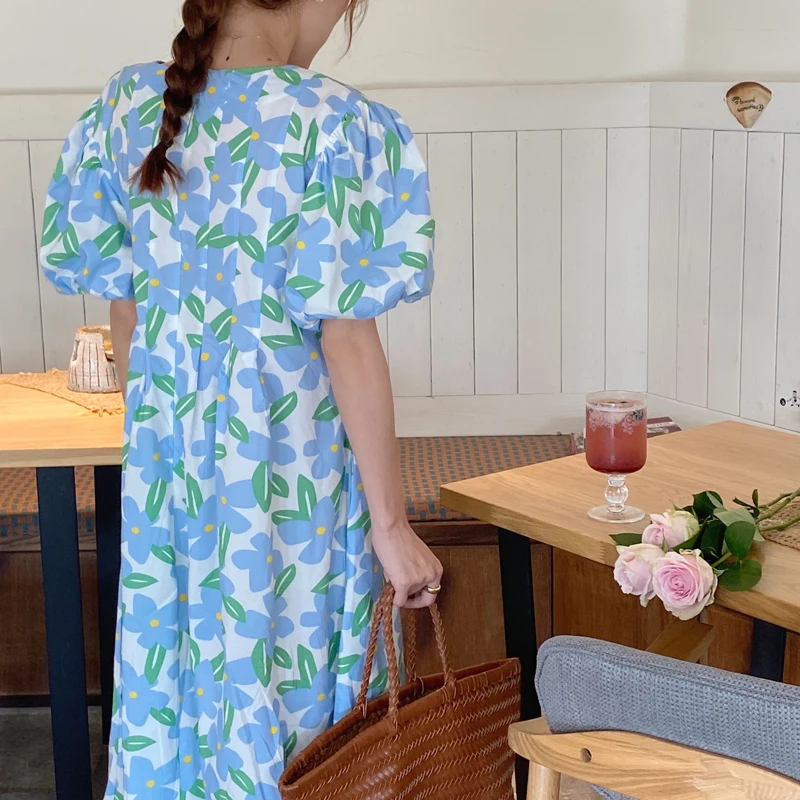O Neck Pullover Short Sleeve Dress Women High Waist Hip A Line Loose Vestidos Holiday Bohemian Print Long Robe Summer 
O Neck Pullover Short Sleeve Dress Women High Waist Hip A Line Loose Vestidos Holiday Bohemian Print Long Robe Summer