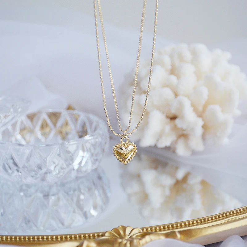 luxury 14k real Gold Heart Chain Chain necklace for women Pendant Jewelry Micro inlay high quality AAA Zircon party INS hot gift
luxury 14k real Gold Heart Chain Chain necklace for women Pendant Jewelry Micro inlay high quality AAA Zircon party INS hot gift