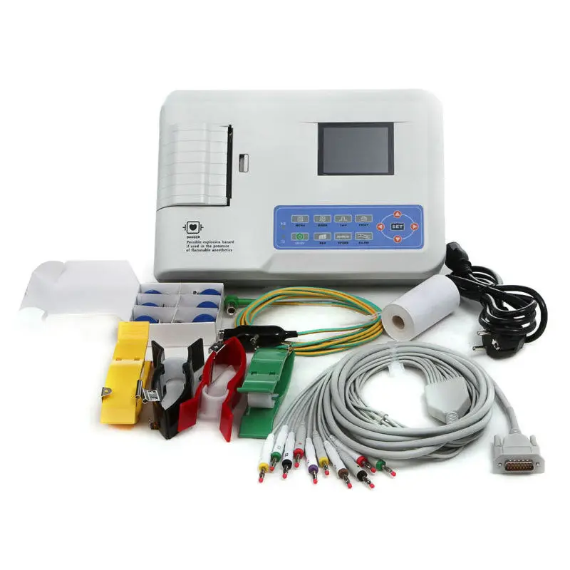 Цифровой Электрокардиограф CONTEC устройство для контроля состояния сердечного