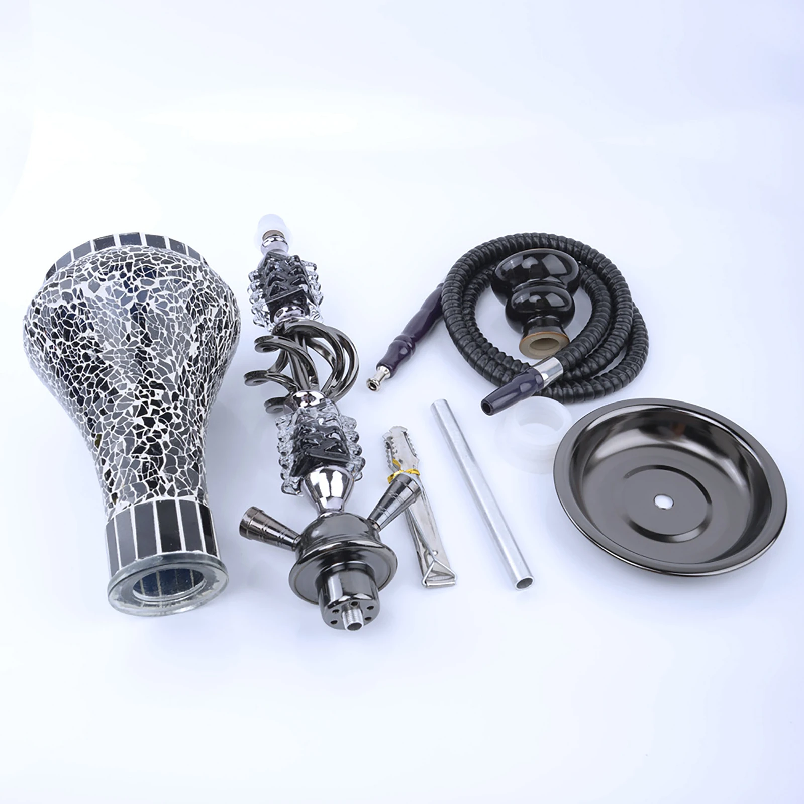 Arabian Hookah Set Travel Portable Small Double Hoses Hookah Shisha Glass Pot Chicha Narguile Tobacco Bowl Smoking Accessories
Arabian Hookah Set Travel Portable Small Double Hoses Hookah Shisha Glass Pot Chicha Narguile Tobacco Bowl Smoking Accessories