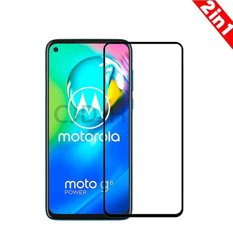 Фото 2 шт. защита для экрана закаленное стекло Motorola Moto G8 - купить