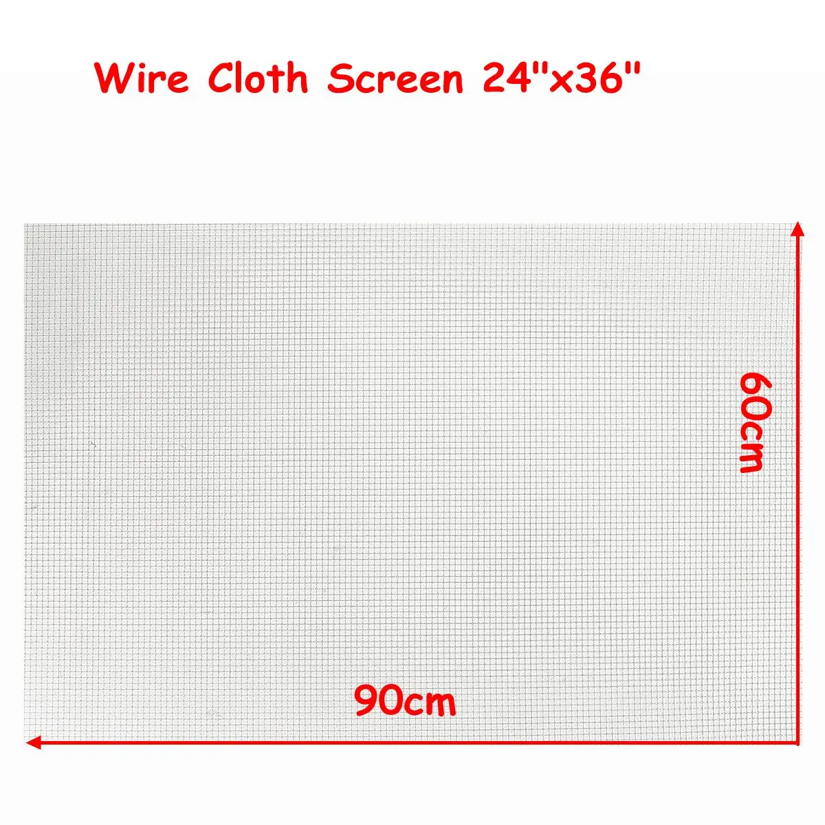 60x90cm Stainless Steel Woven Wire Mesh High Quality Screening Filter Sheet 4 Mesh Cloth Screen
60x90cm Stainless Steel Woven Wire Mesh High Quality Screening Filter Sheet 4 Mesh Cloth Screen