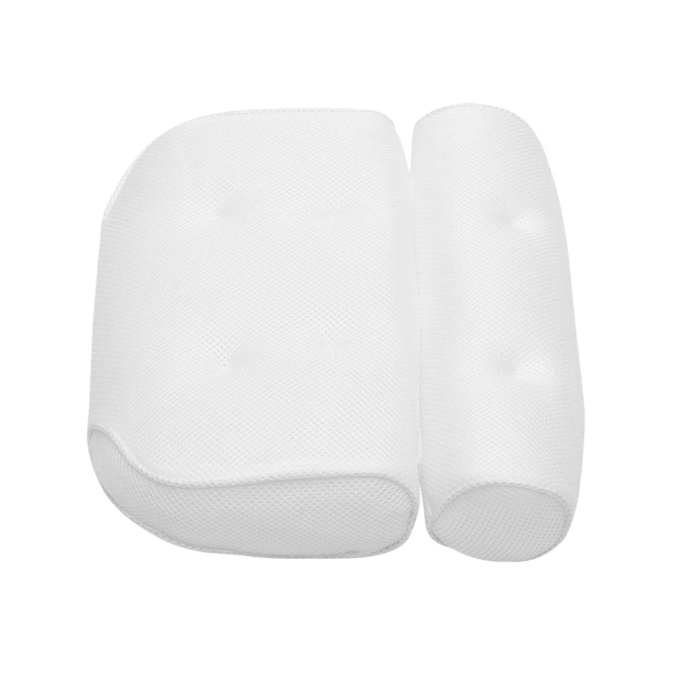 3D Breathable Mesh Spa Bath Pillow with Suction Cups Neck and Back Support Spa Pillow for Home Hot Tub Bathroom Accessories ins
3D Breathable Mesh Spa Bath Pillow with Suction Cups Neck and Back Support Spa Pillow for Home Hot Tub Bathroom Accessories ins