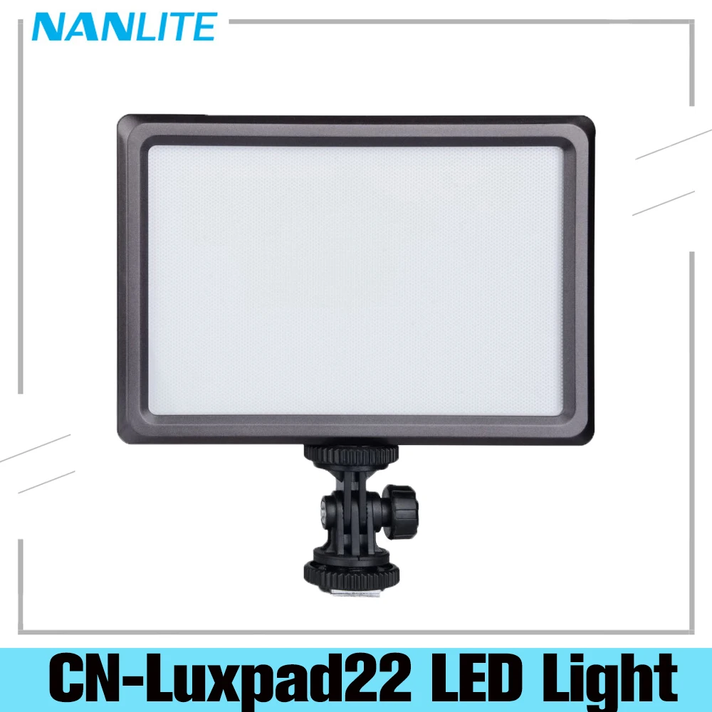 

NanGuang CN-Luxpad22 Ultra Thin 112 Pcs LEDs 5600K/3200K On-Camera Light Lamp Flat Panel for DSLR Camera Camcorder