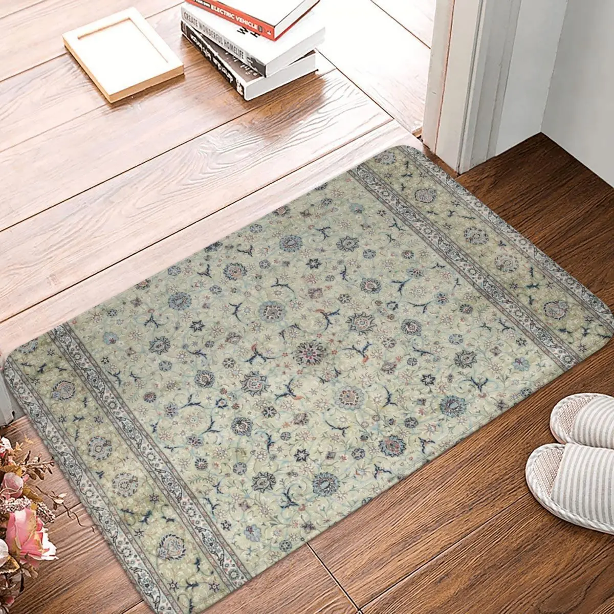 Kashan Isfahan Persian Carpet Doormat Carpet Mat Rug Polyester Anti-slip Floor Decor Bath Bathroom Kitchen Living Room 40x60
Kashan Isfahan Persian Carpet Doormat Carpet Mat Rug Polyester Anti-slip Floor Decor Bath Bathroom Kitchen Living Room 40x60