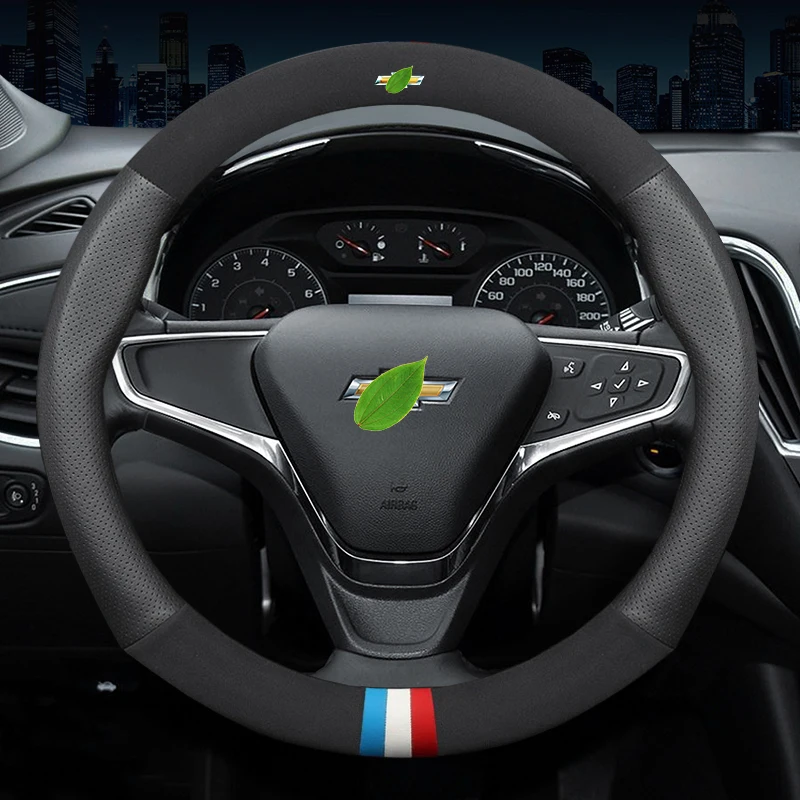 Car Steering Wheel Cover Leather For Chevrolet Captiva Cruze Spin Optra Trailblazer Orlando Sonic Equinox Colorado Accessories
Car Steering Wheel Cover Leather For Chevrolet Captiva Cruze Spin Optra Trailblazer Orlando Sonic Equinox Colorado Accessories