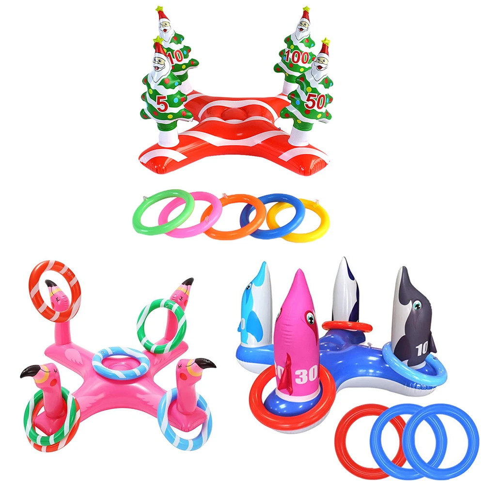 Inflatable Cross Ring Toss Game Swimming Pool Fun Toy Parent-child Interative Playing Toys Water Beach Party Props
Inflatable Cross Ring Toss Game Swimming Pool Fun Toy Parent-child Interative Playing Toys Water Beach Party Props