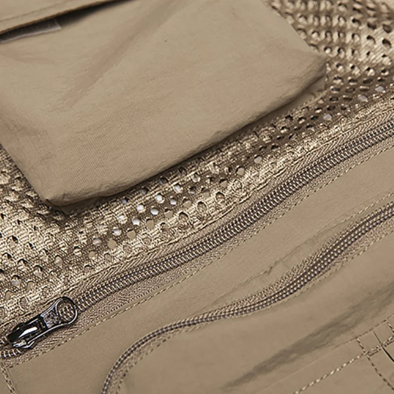 Men Fishing Vests Outdoor Multi-pockets Unloading Breathable Quick Dry Thin Mesh Jacket Sportswear
Men Fishing Vests Outdoor Multi-pockets Unloading Breathable Quick Dry Thin Mesh Jacket Sportswear
