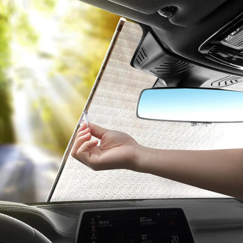Car Windshield Sun Shade - Blocks UV Rays Sun Visor Protector, Sunshade To Keep Your Vehicle Cool And Damage Free, Easy To Use
Car Windshield Sun Shade - Blocks UV Rays Sun Visor Protector, Sunshade To Keep Your Vehicle Cool And Damage Free, Easy To Use