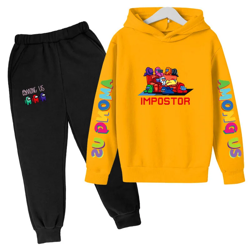 Game Printed Among Us Boys And Girls 3-14 Years Old Hoodie Popular Video Game Character Cotton Sweatshirt Winter Warm Girls Set
Game Printed Among Us Boys And Girls 3-14 Years Old Hoodie Popular Video Game Character Cotton Sweatshirt Winter Warm Girls Set