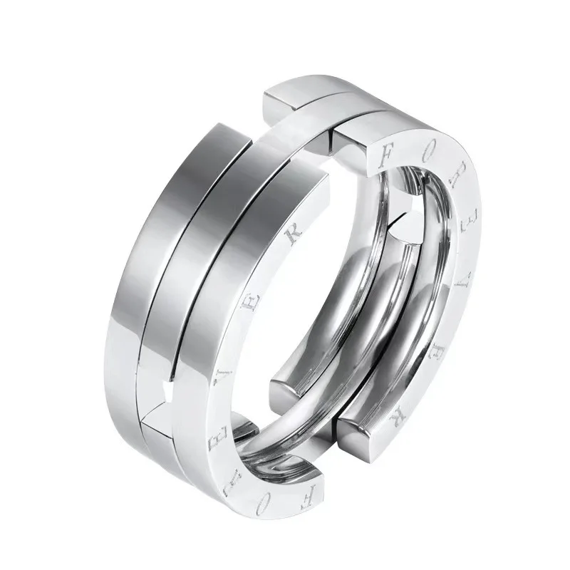 Titanium Steel Ring Creative Transformable Dual-use Ring Necklace Trend Personality Men and Women Jewelry Kiss Fish Ring
Titanium Steel Ring Creative Transformable Dual-use Ring Necklace Trend Personality Men and Women Jewelry Kiss Fish Ring