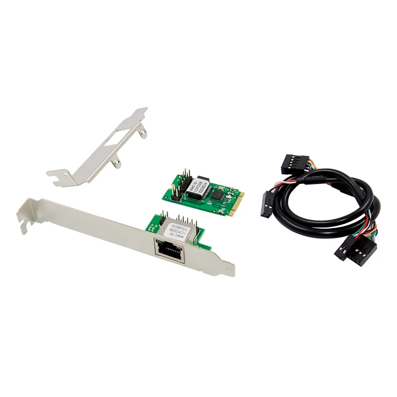 Мини-адаптер PCI-Express Gigabit Ethernet, один порт RJ45, порт 10/100/1000 RTL8111F, чипсет, сетевой контроллер LAN
Мини-адаптер PCI-Express Gigabit Ethernet, один порт RJ45, порт 10/100/1000 RTL8111F, чипсет, сетевой контроллер LAN