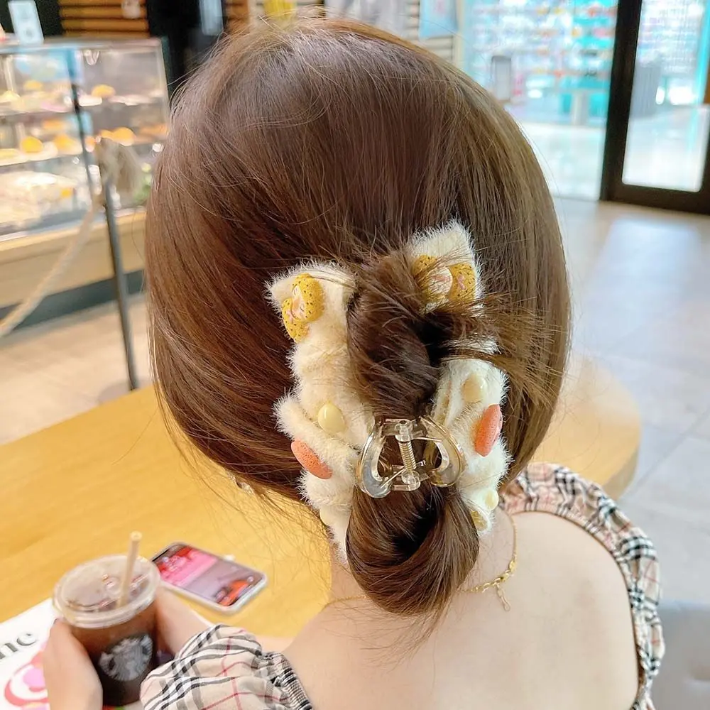 Soft Plush Acrylic Barrette Hair Ornament Temperament Plush Hairpins Bownot Hair Claw Korean Style Women Hair Clip
Soft Plush Acrylic Barrette Hair Ornament Temperament Plush Hairpins Bownot Hair Claw Korean Style Women Hair Clip