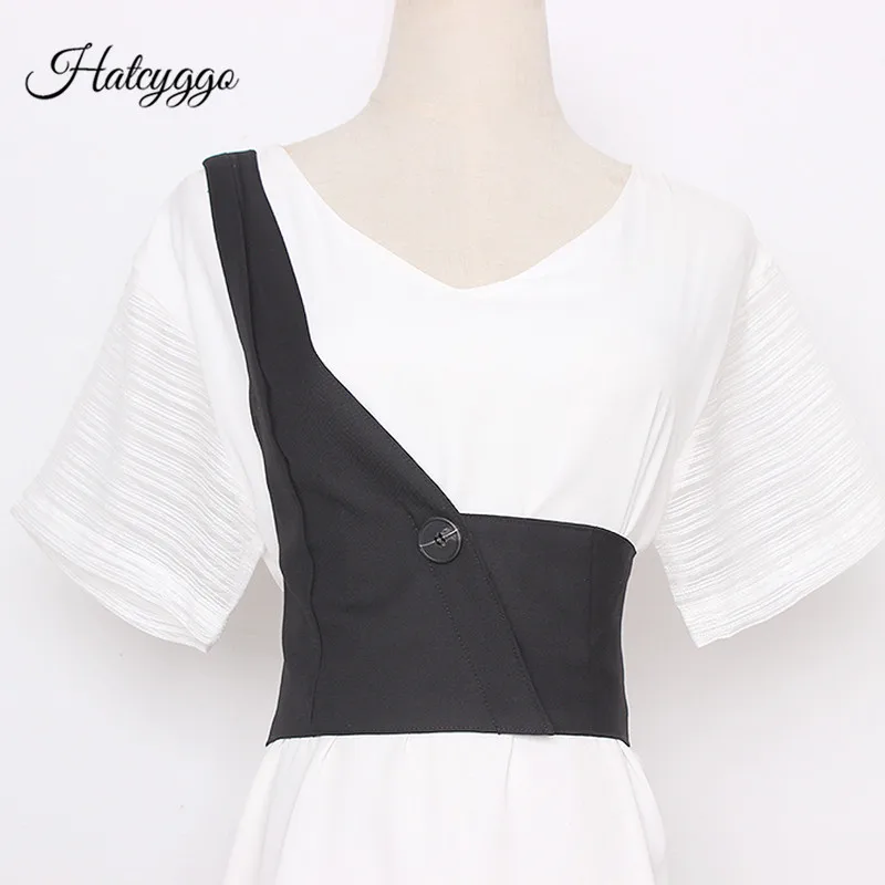 Женский брезентовый ремень HATCYGG, широкий пояс в стиле ретро, эластичный пояс
Женский брезентовый ремень HATCYGG, широкий пояс в стиле ретро, эластичный пояс