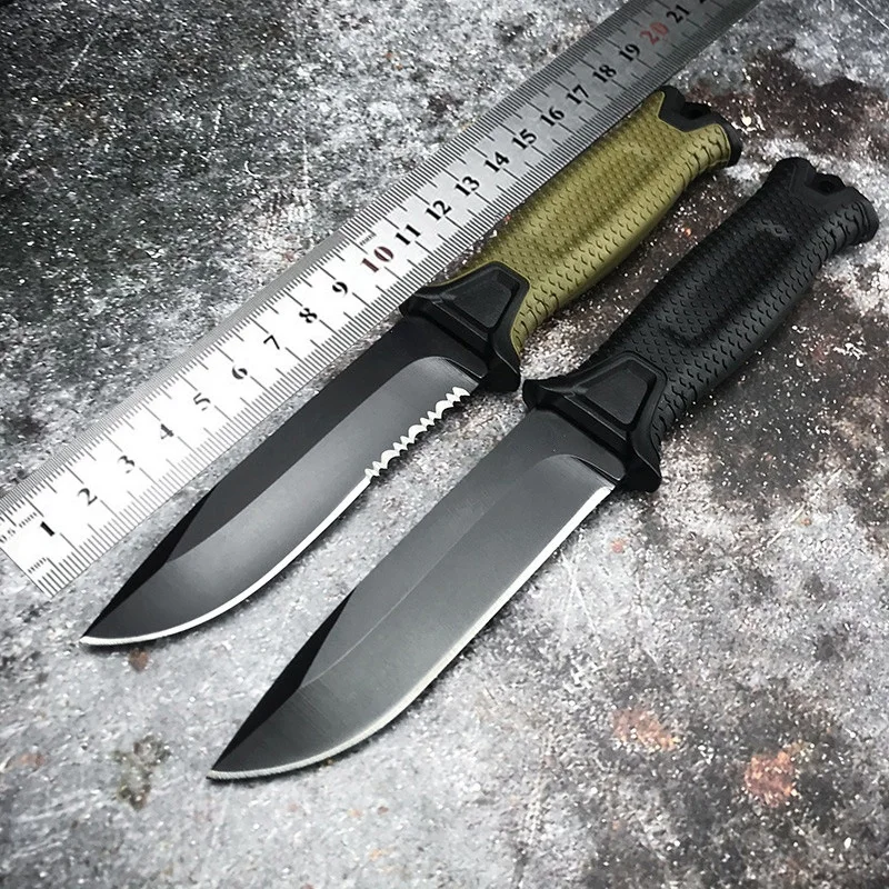 HYSENSS Fixed Knife Camping Hunting Knife ABS Handle 8cr13mov Blade Tactical Knife Wilderness Survival Self-defense Rescue EDC
HYSENSS Fixed Knife Camping Hunting Knife ABS Handle 8cr13mov Blade Tactical Knife Wilderness Survival Self-defense Rescue EDC