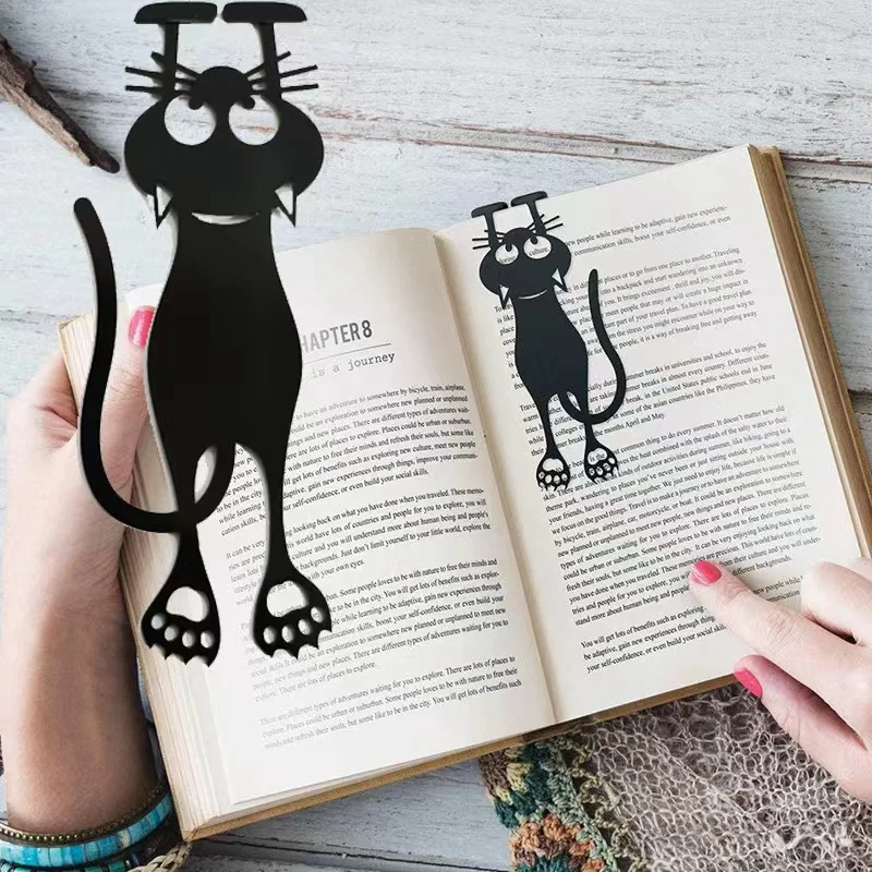 1 шт. мультяшная креативная Закладка в виде черной кошки, зажим для книг из ПВХ, инструмент для чтения, страница для книг, отметка, строительн...
1 шт. мультяшная креативная Закладка в виде черной кошки, зажим для книг из ПВХ, инструмент для чтения, страница для книг, отметка, строительн...