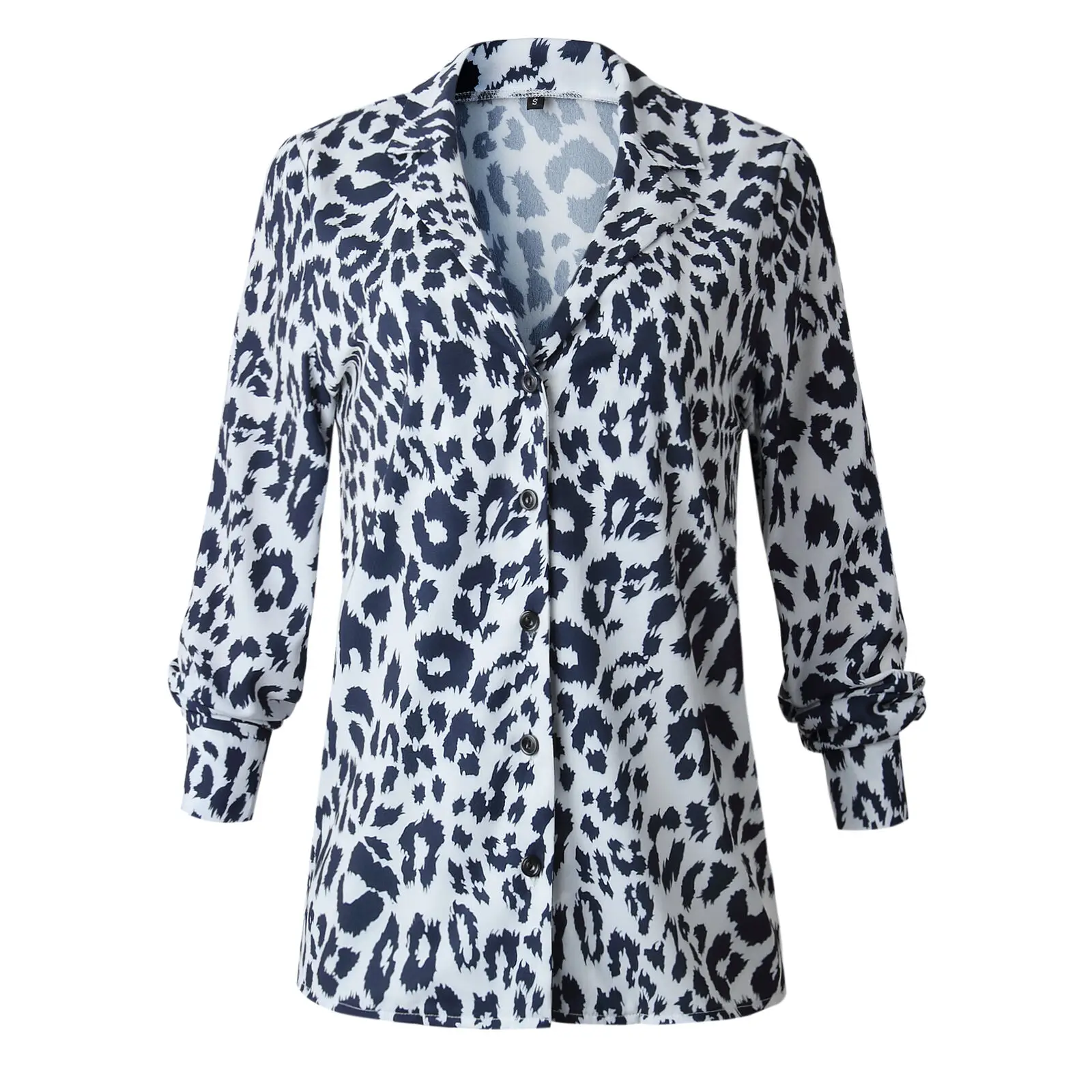Fashion Leopard Women Sexy Loose Blouse Ladies Long Sleeve V-neck Button Blouse Shirt Tops
Fashion Leopard Women Sexy Loose Blouse Ladies Long Sleeve V-neck Button Blouse Shirt Tops