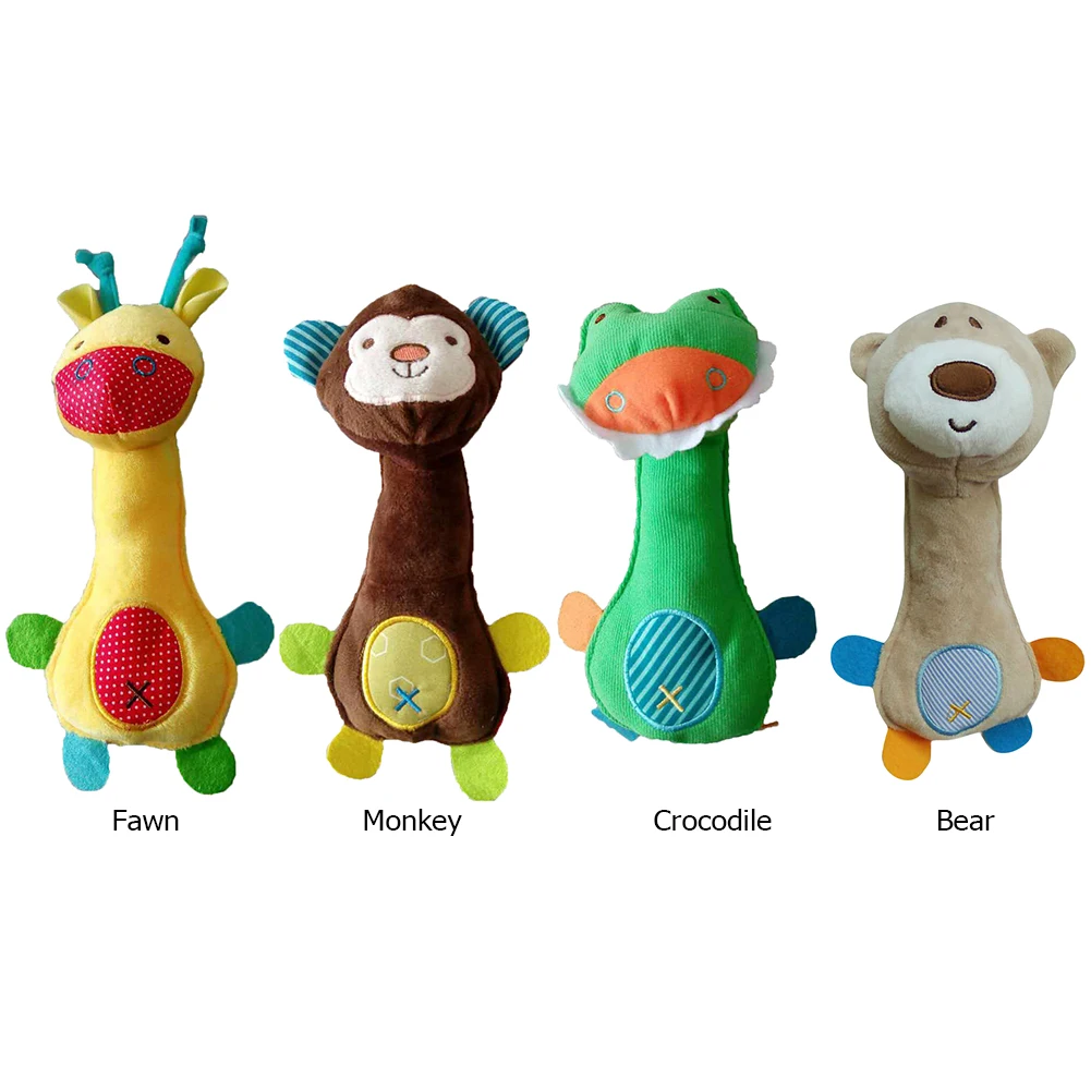 Newborn Baby Cartoon Cute Animal Multifuctional Plush Hand Bell Rattles Toy Toddler Early Educational Learning Toys Best Gifts
Newborn Baby Cartoon Cute Animal Multifuctional Plush Hand Bell Rattles Toy Toddler Early Educational Learning Toys Best Gifts