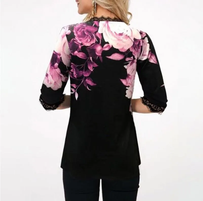 Plus Size 5x Pullovers Blouse shirt Boho Print Lace Splice Women's Tops V-neck Loose 2020 Casual Summer New Female Tee Shirt
Plus Size 5x Pullovers Blouse shirt Boho Print Lace Splice Women's Tops V-neck Loose 2020 Casual Summer New Female Tee Shirt