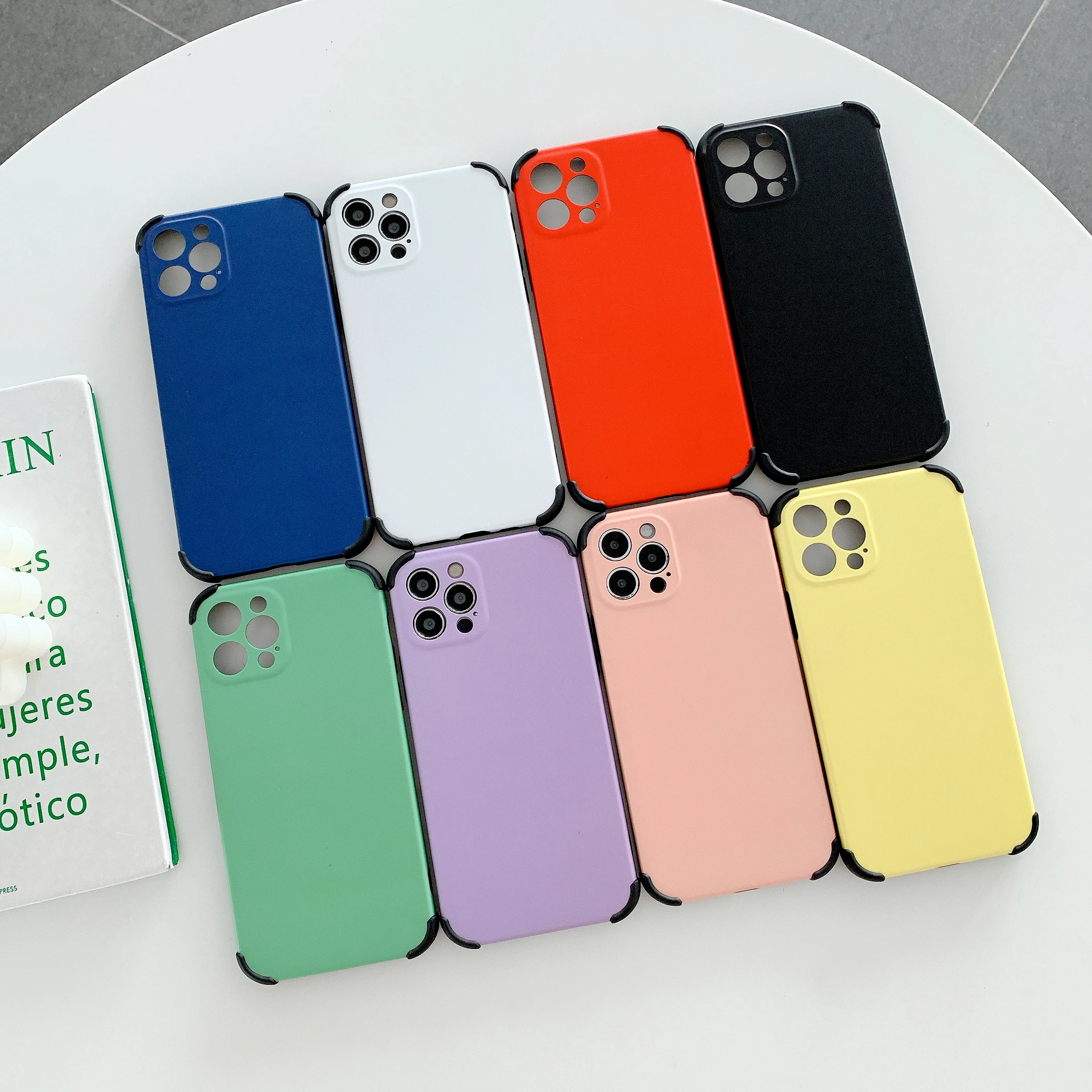 New Shockproof Armor Silicone TPU Phone Case For iPhone 12 11 Pro Max Mini XR Camera Protection Back Cover Thin Soft Candy Cases
New Shockproof Armor Silicone TPU Phone Case For iPhone 12 11 Pro Max Mini XR Camera Protection Back Cover Thin Soft Candy Cases