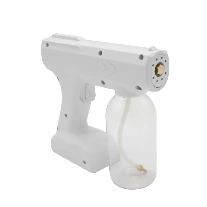 New 800ml Blue Light Nano Steam Atomizing Fogger Disinfection Sprayer With Battery Prevention And Safety Disinfection Bottle
New 800ml Blue Light Nano Steam Atomizing Fogger Disinfection Sprayer With Battery Prevention And Safety Disinfection Bottle