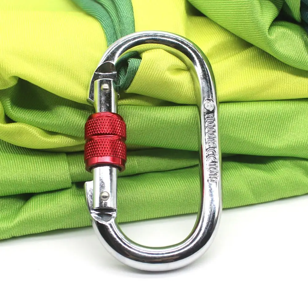 Fitness Carabiner 25KN O Type CE Certificated Carabiners For Rock Climbing Aerial Yoga Hammock Dance
Fitness Carabiner 25KN O Type CE Certificated Carabiners For Rock Climbing Aerial Yoga Hammock Dance