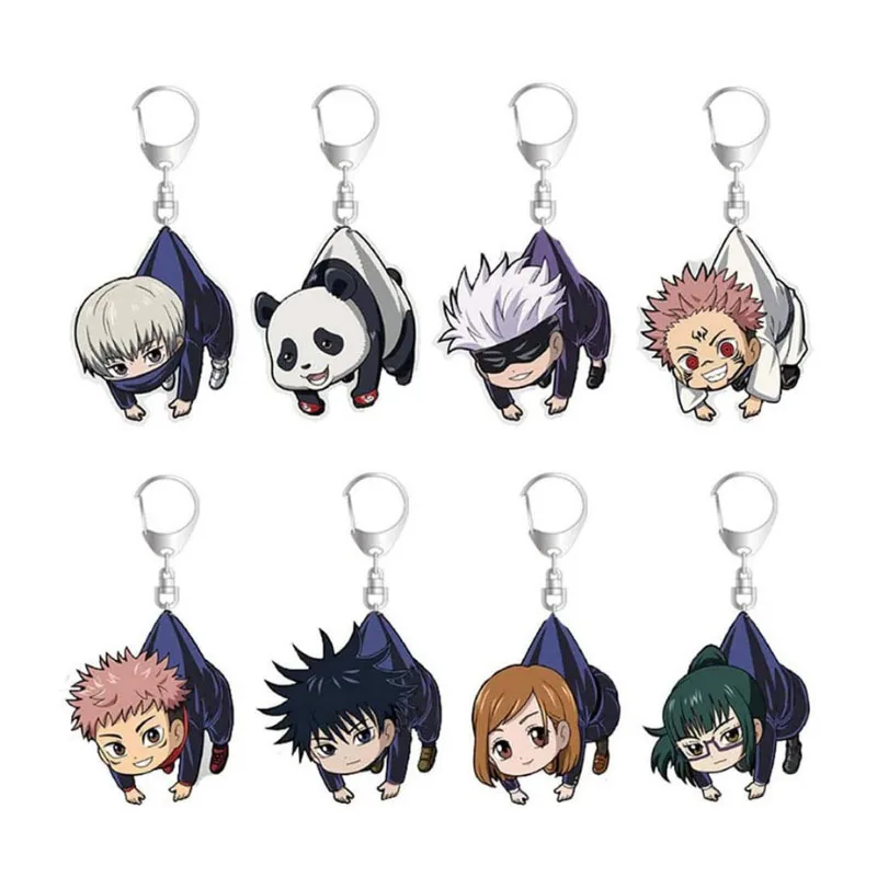 HOT Anime Jujutsu Kaisen Cute Q Version Keychain Key Ring Acrylic Pendant Props Itadori Yuji Fushiguro Megumi Panda Cosplay Gift
HOT Anime Jujutsu Kaisen Cute Q Version Keychain Key Ring Acrylic Pendant Props Itadori Yuji Fushiguro Megumi Panda Cosplay Gift