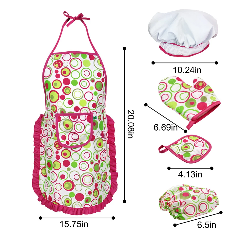 Toddler Cooking and Baking Set with Apron, Chef Role Play Costume Set 15 PCS, Chef Hat for Kids, Cooking Mitt, Utensils Ages 3+
Toddler Cooking and Baking Set with Apron, Chef Role Play Costume Set 15 PCS, Chef Hat for Kids, Cooking Mitt, Utensils Ages 3+