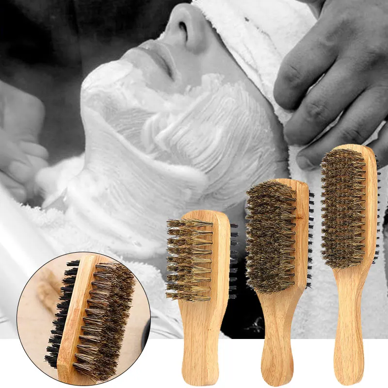 High Quality Soft Boar Bristle Wood Beard Brush Hairdresser Shaving Tool Men Mustache Comb Kit With Gift Bag Beard Hair Comb Set
High Quality Soft Boar Bristle Wood Beard Brush Hairdresser Shaving Tool Men Mustache Comb Kit With Gift Bag Beard Hair Comb Set