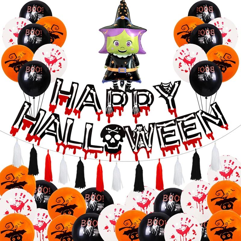 Happy Halloween Pumpkin Ghost Spider Bat Decor Balloon Inflatable Air Ball Halloween Decoration For Home Party Birthday Decor
Happy Halloween Pumpkin Ghost Spider Bat Decor Balloon Inflatable Air Ball Halloween Decoration For Home Party Birthday Decor