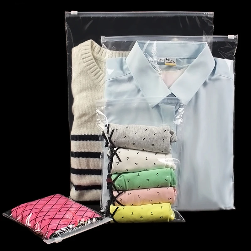 50PCS Custom Clear Zip Seal Ziplock Plastic Storage Bag Printed Logo For Travel Clothes Packag Trans Waterproof Shipping Bags
50PCS Custom Clear Zip Seal Ziplock Plastic Storage Bag Printed Logo For Travel Clothes Packag Trans Waterproof Shipping Bags