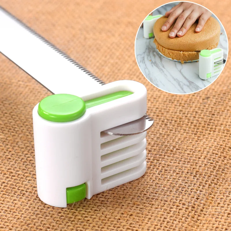 

Cake Slicer Bread Cake Slice Toast Slice Layering Auxiliary Slicer A Pair of Baking Tools Baking Accessories Cake Tools