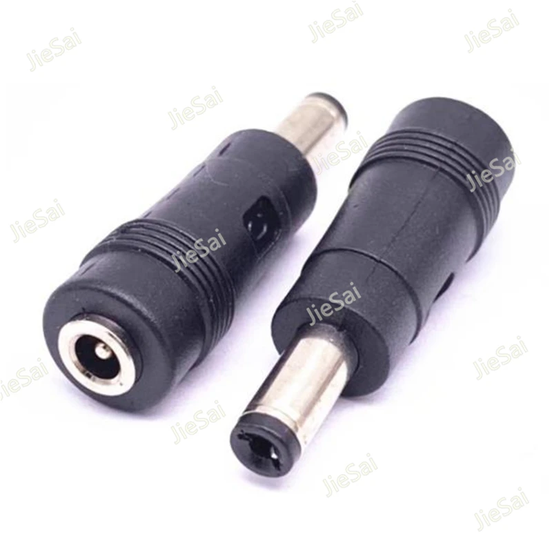 2pcs Black Head DC Adapter Connector 4.0x1.7mm Famale Socket to 5.5x2.1mm Male Tuning Fork Power Converter
2pcs Black Head DC Adapter Connector 4.0x1.7mm Famale Socket to 5.5x2.1mm Male Tuning Fork Power Converter
