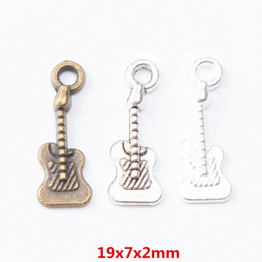 500 pieces of retro guitar pendant zinc alloy pendant DIY European style jewelry making 7217
500 pieces of retro guitar pendant zinc alloy pendant DIY European style jewelry making 7217