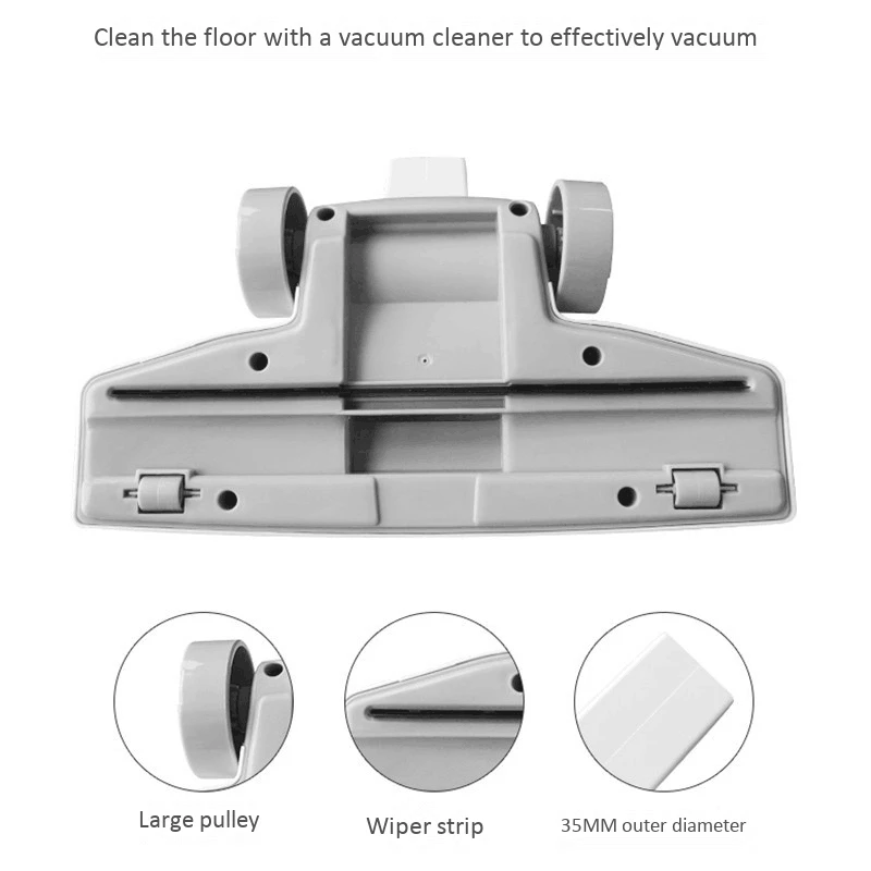 2Pcs Floor Brush Replacement for Midea SC861 SC861A Vacuum Cleaner Accessaries
2Pcs Floor Brush Replacement for Midea SC861 SC861A Vacuum Cleaner Accessaries
