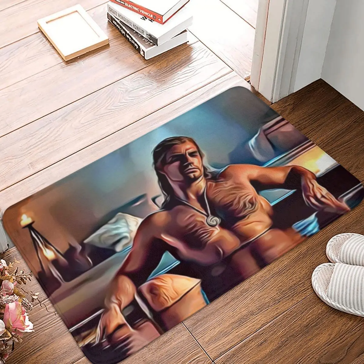 Witcher Doormat Carpet Mat Rug Polyester PVC Non-Slip Floor Decor Bath Bathroom Kitchen Bedroom 40x60
Witcher Doormat Carpet Mat Rug Polyester PVC Non-Slip Floor Decor Bath Bathroom Kitchen Bedroom 40x60