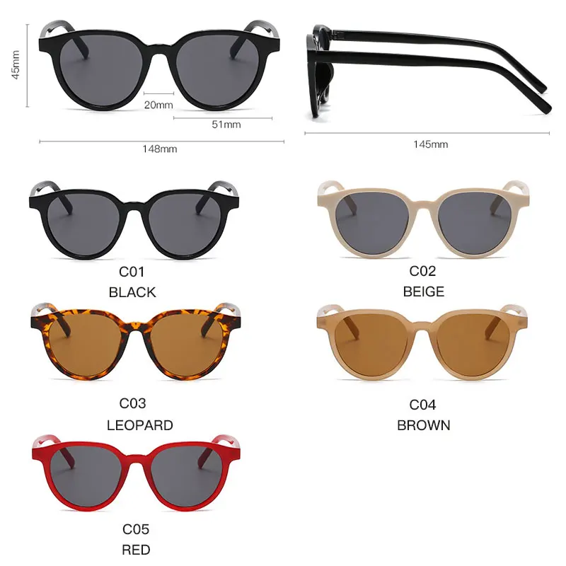 Classic Vintage Round Sunglasses Women Luxury Brand Retro Cat Eye Sun Glasses Female Eyewear Oculos De Sol Feminino UV400 
Classic Vintage Round Sunglasses Women Luxury Brand Retro Cat Eye Sun Glasses Female Eyewear Oculos De Sol Feminino UV400