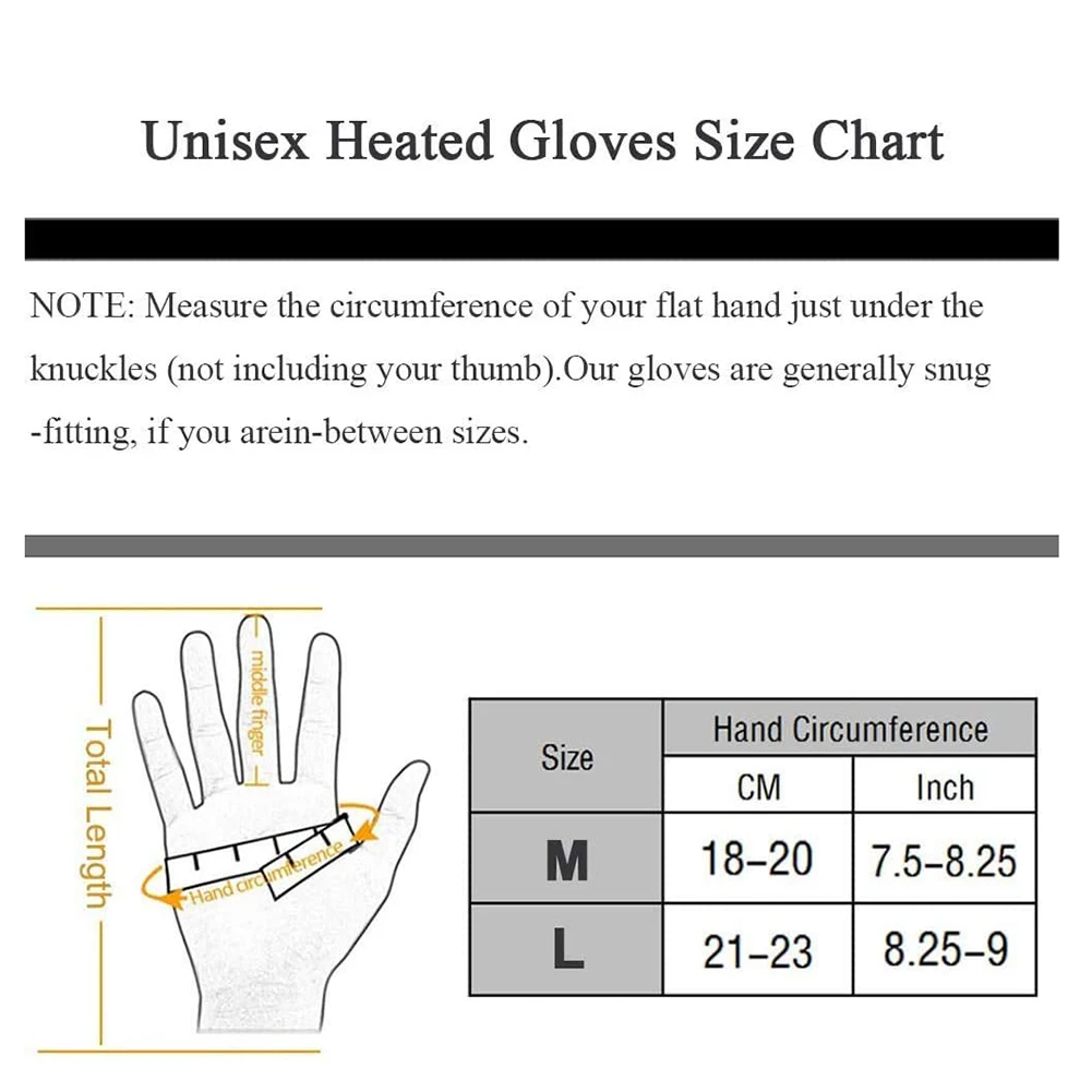 Motorcycle Heated Gloves Touch Screen Winter Warm Skiing Gloves Waterproof Rechargeable Heating Thermal Gloves For Snowmobile
Motorcycle Heated Gloves Touch Screen Winter Warm Skiing Gloves Waterproof Rechargeable Heating Thermal Gloves For Snowmobile