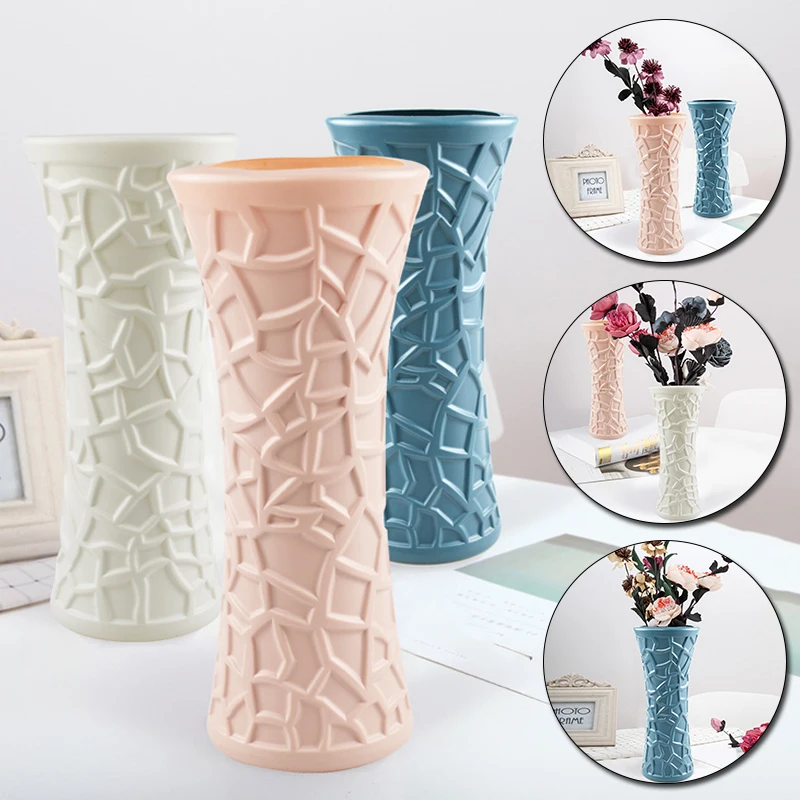 Ваза для гостиной в скандинавском стиле, модная декоративная небьющаяся ваза из полиэтилена с цветочной композицией, большая ваза, украшен...
Ваза для гостиной в скандинавском стиле, модная декоративная небьющаяся ваза из полиэтилена с цветочной композицией, большая ваза, украшен...